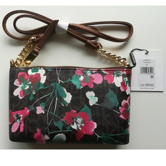 CALVIN KLEIN MONOGRAM LOGO CROSSBODY BAG - Picture 2 of 4